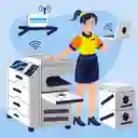Impresiones Carta Blanco Y Negro Laser Por Unidad