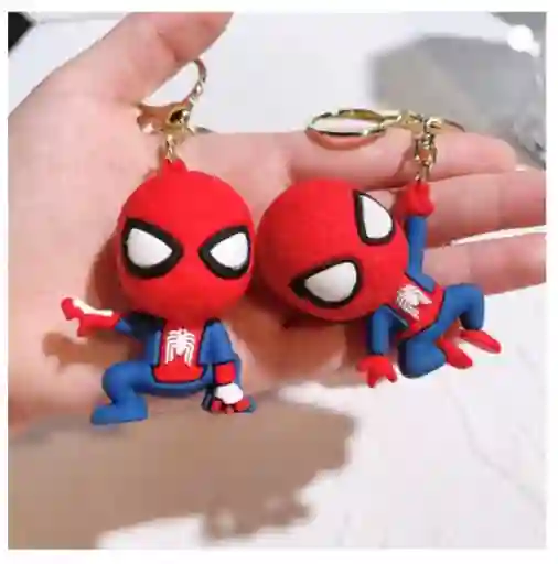 Llavero De Lujo Spider-man Kawaii Motivos Graciosos Regalo