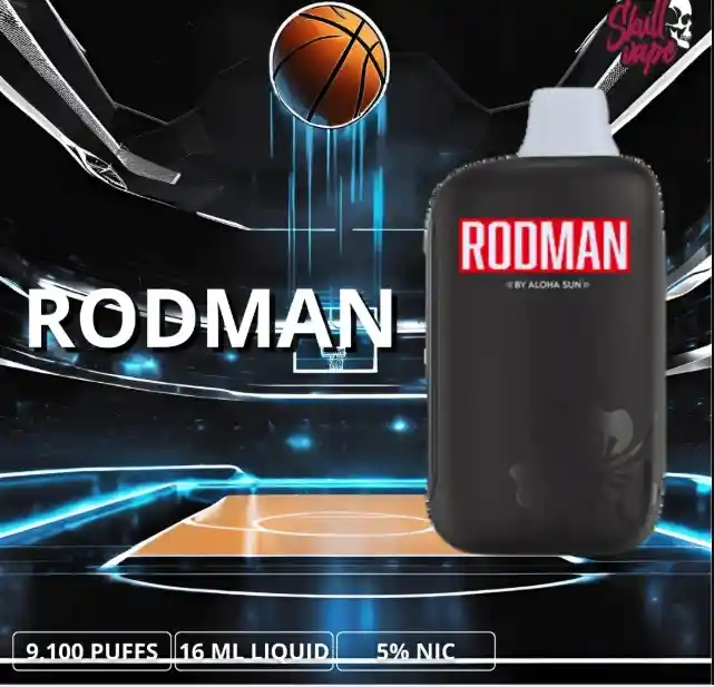 Rodman Aloha Sun 9100puff - Overtime (lychee Guava Ice)
