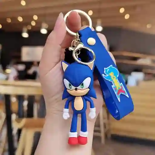 Llavero De Lujo Sonic Kawaii Motivos Graciosos Regalo