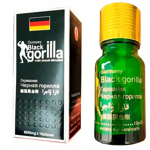 Potenciador Sexual Gorila Alemán Hombres Pene Duro Fuerte Retrasa Eyaculación Simula Al Viagra Potencia Ereccion Masculino Hombre