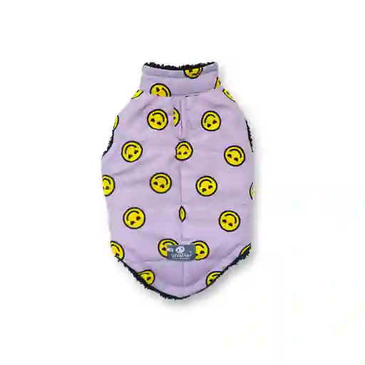 Chaleco L Sub Lila Caritas Felices Amarillas - 04/2025