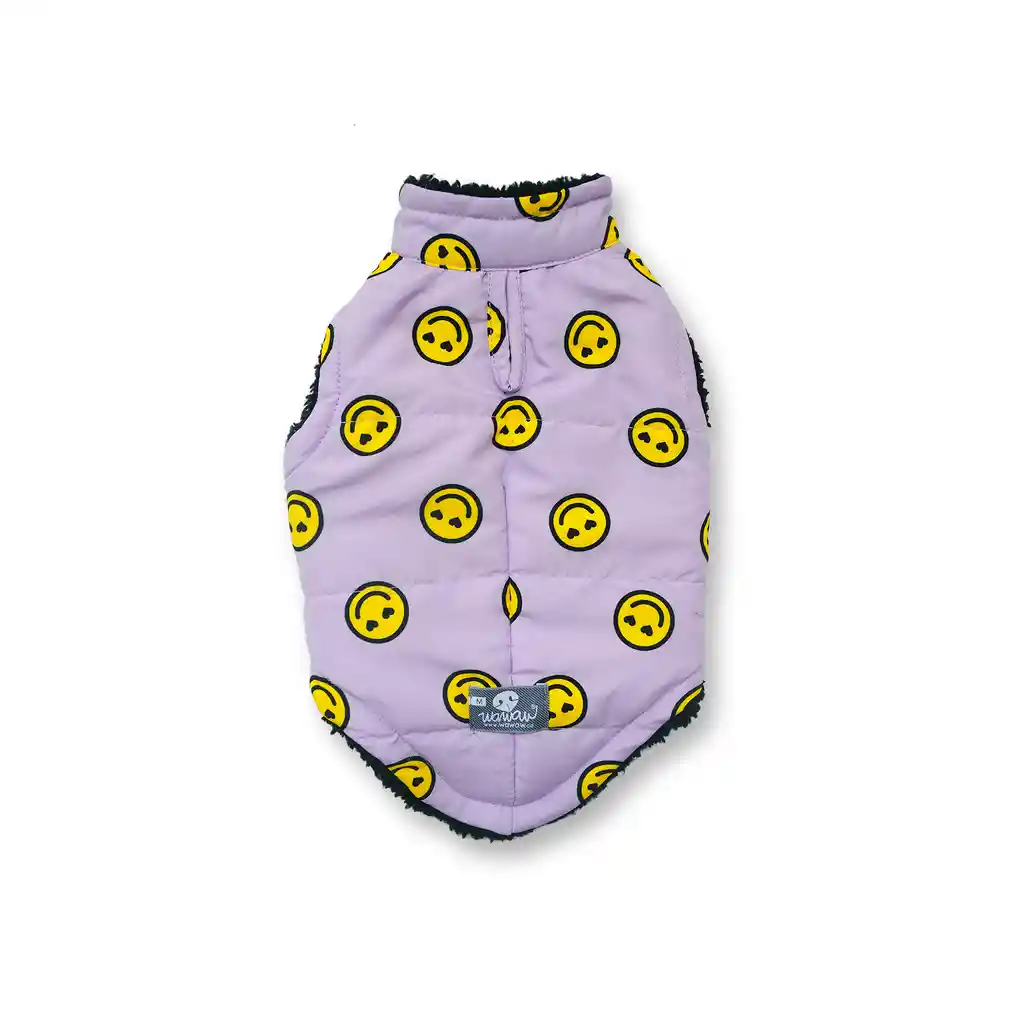 Chaleco L Sub Lila Caritas Felices Amarillas - 04/2025