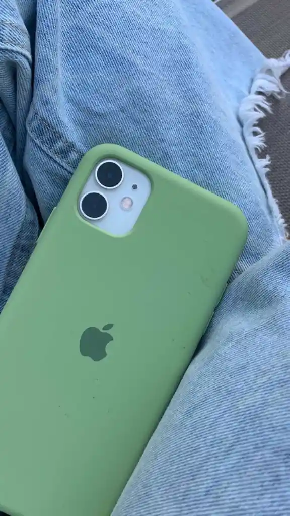 Silicone Case Iphone Iphone 11 Verde Agua