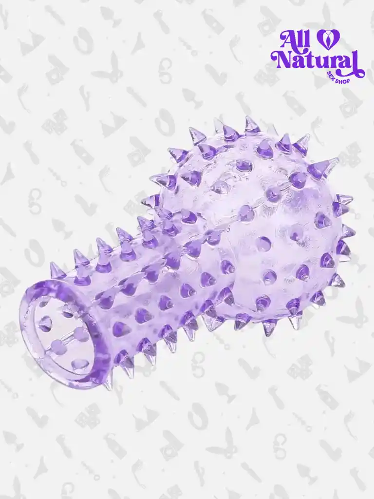 Funda Masturbadora Texturizada Para Dedos Globo