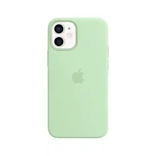 Silicone Case Iphone Iphone 12/12 Pro Verde Agua