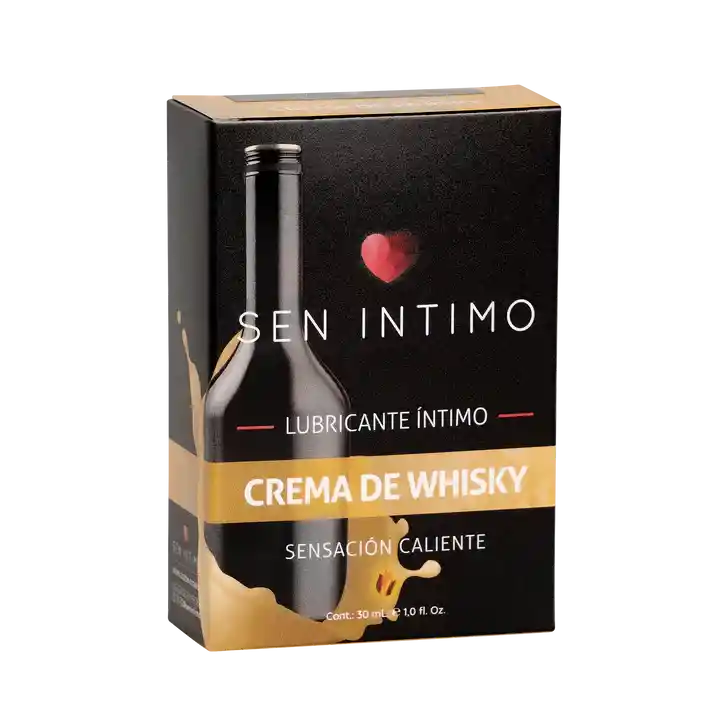 Lubricante Caliente Crema Whisky + Bala Vibradora