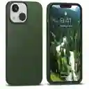 Silicone Case Iphone 13/14 Verde Oscuro