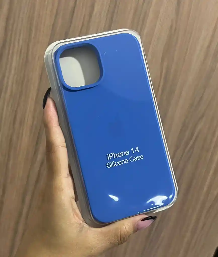Silicone Case Iphone 13/14 Azul