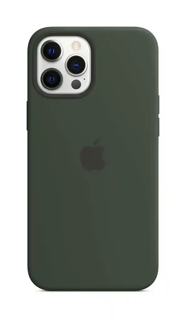 Silicone Case Iphone 14 Pro Verde Oscuro