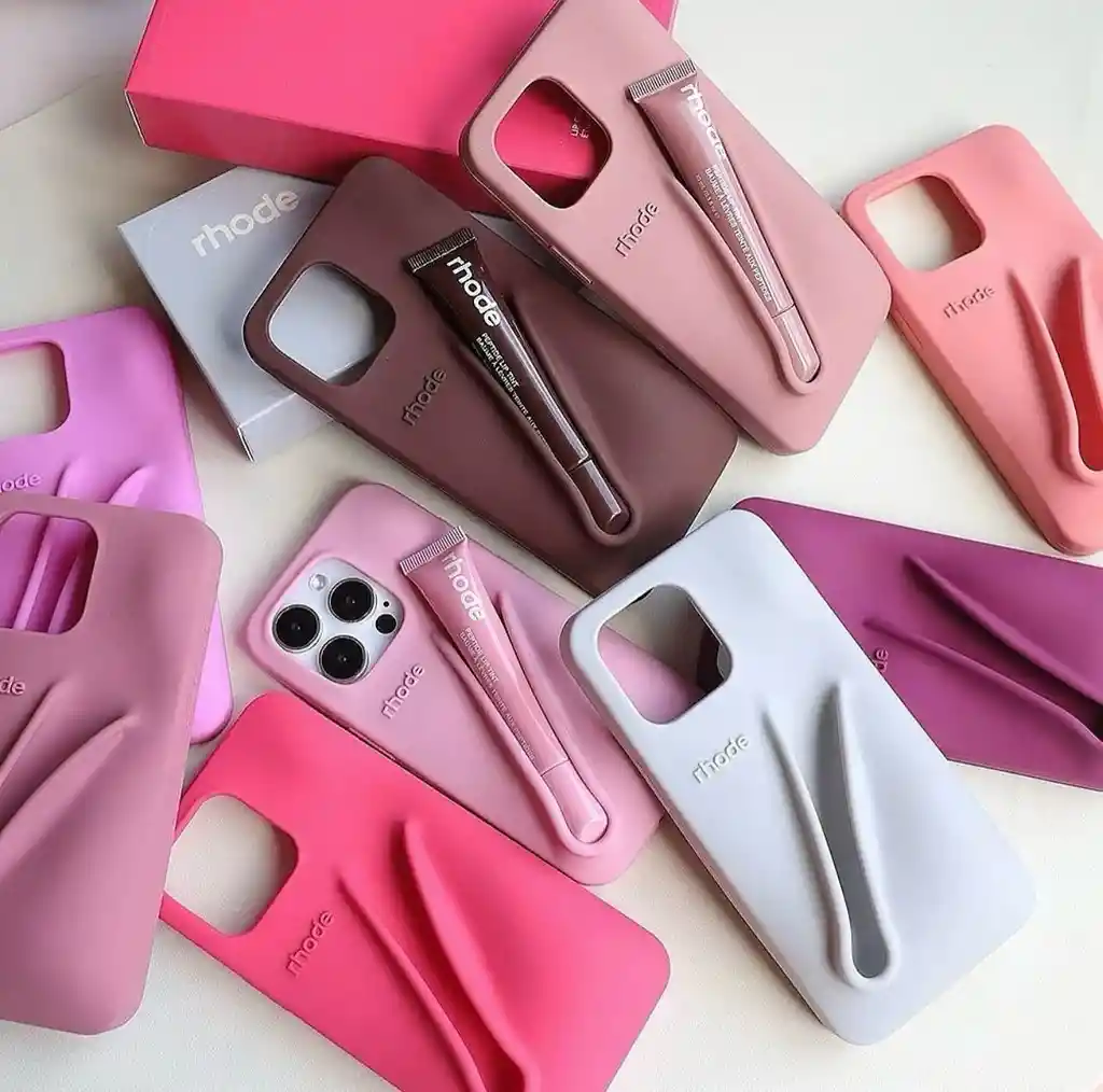 Case Rhode + Lipstick Gris Iphone 13/14/15