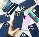 Silicone Case Iphone 13 Pro Max Azul Oscuro