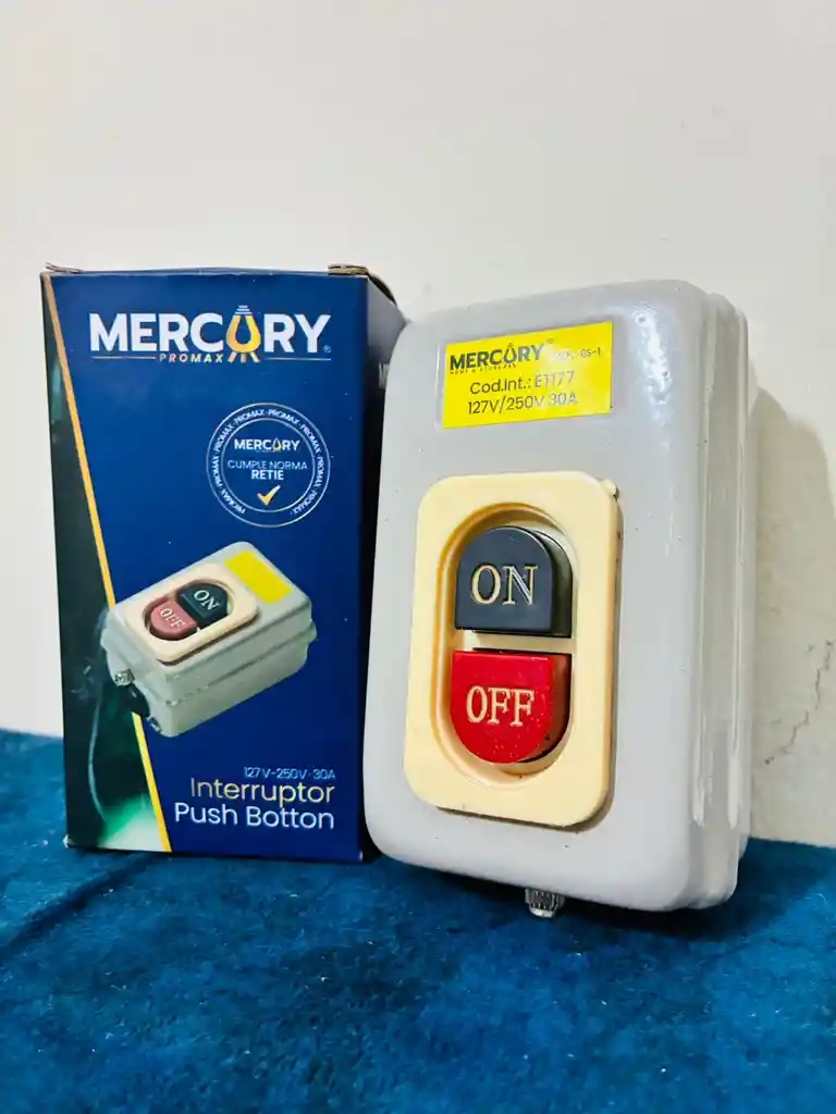 Interruptor Push Botton 30a