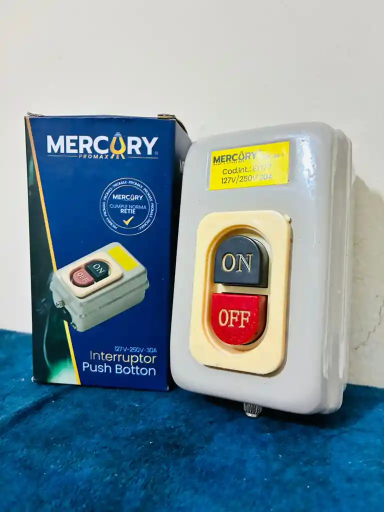 Interruptor Push Botton 30a