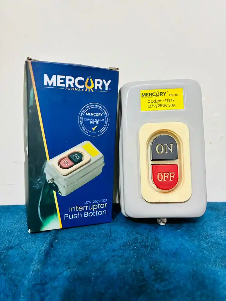 Interruptor Push Botton 30a