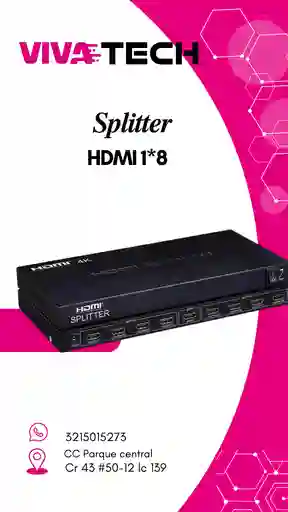 Splitter Hdmi 1*8
