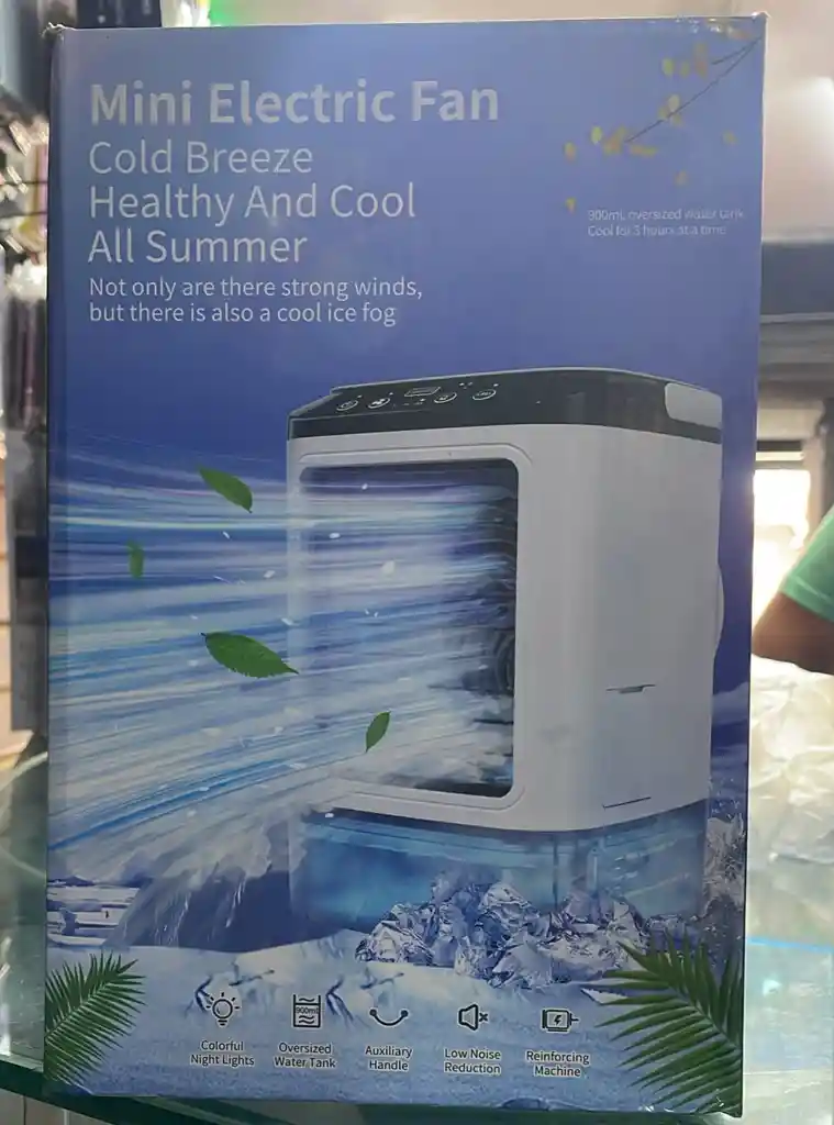Ventilador Aire Acondicionado Con Vaporizador