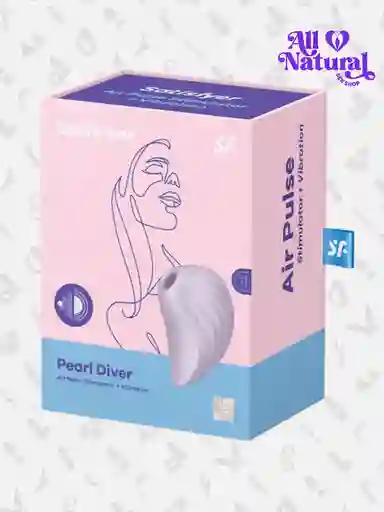Succionador Vibrador Satisfyer Pearl Recargable