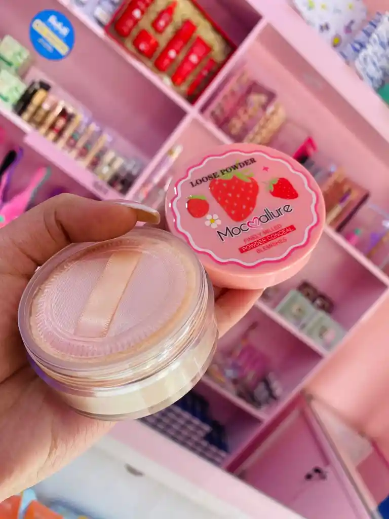 Polvos Sueltos Mocmallure – Acabado Natural Y Aterciopelado