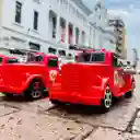 Carro De Bomberos Con Escalera