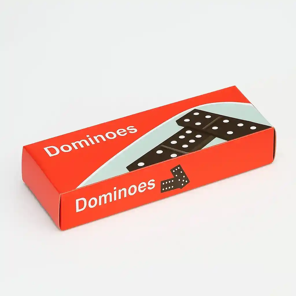 Mini Domino De Madera 28 Fichas