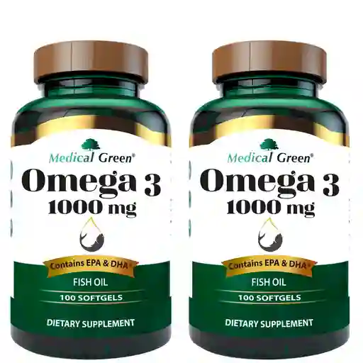 Omega 3 Medical Green 200 Capsulas