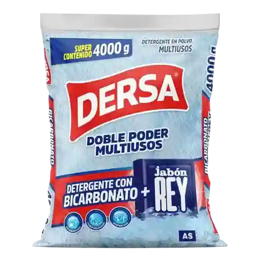 Detergente En Polvo Rey Multiusos Dersa - 4kg