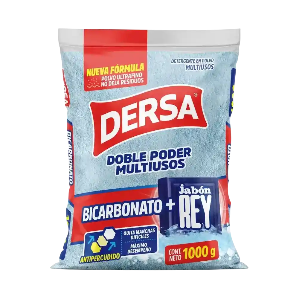 Detergente En Polvo Rey Multiusos Dersa - 1kg