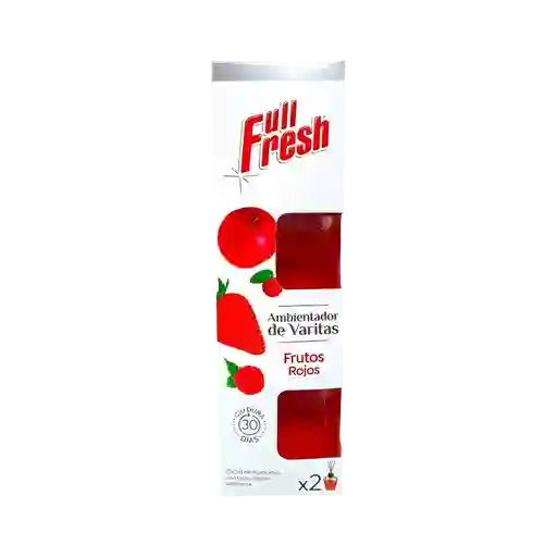 Ambientador En Varitas X2 Unidades Full Fresh - Frutos Rojos