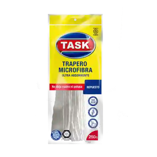 Repuesto Trapeador Microfibra Ultra Absorbente