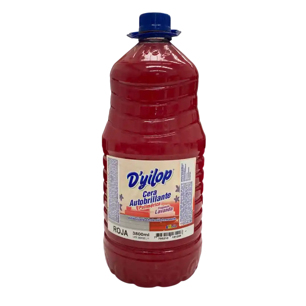 Cera Plastica Autobrillante Polimérica 3,8 Litros Canela - Rojo