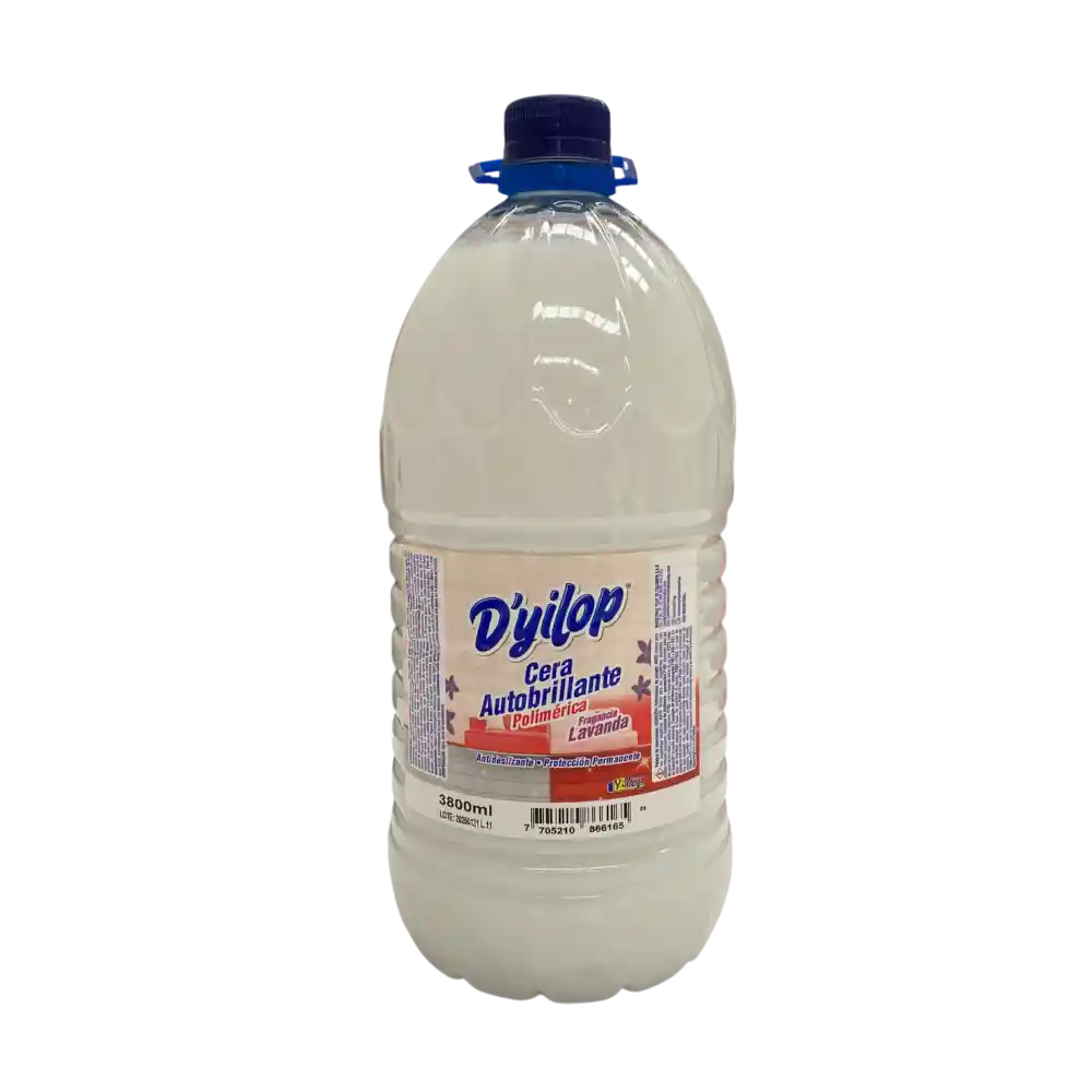 Cera Plastica Autobrillante Polimérica 3,8 Litros Canela - Blanco