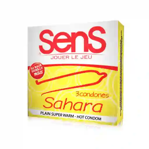 Condones Sens Sahara X 3