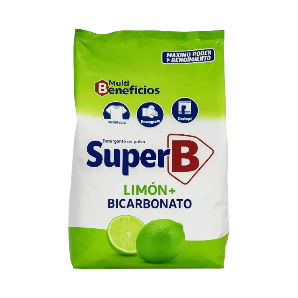 Detergente En Polvo Super B