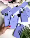 Silicone Case Iphone 15 Lila
