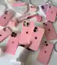 Silicone Case Iphone 15 Pro Max Rosado