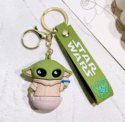 Llavero Baby Yoda Grogu Nave The Mandalorian