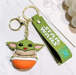 Llavero Baby Yoda Grogu Nave The Mandalorian