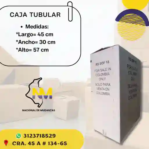 Caja Tubular 45x30x57