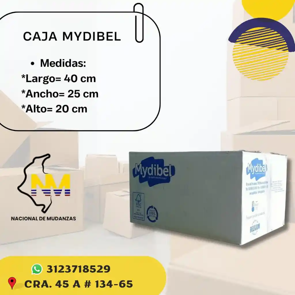 Caja Mydibel 40x25x20