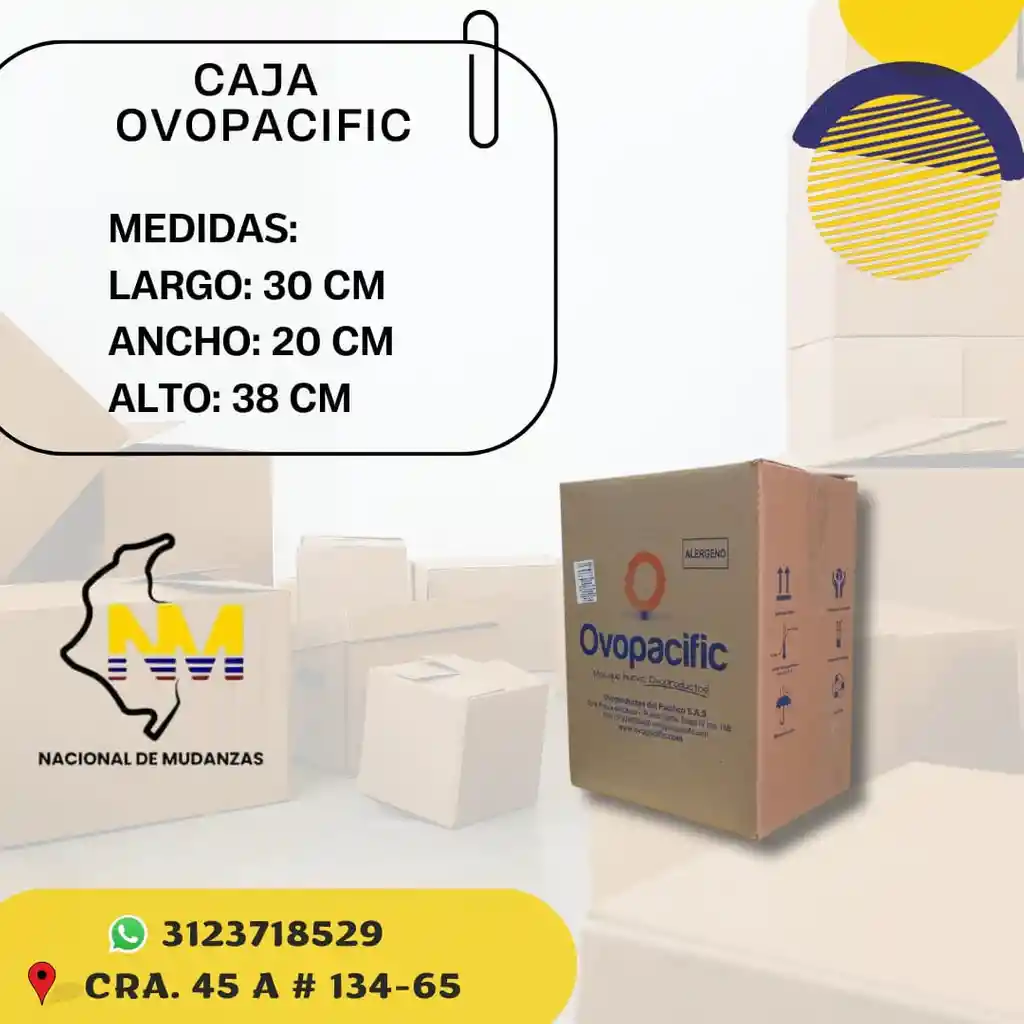 Caja Ovopacific 30x20x38