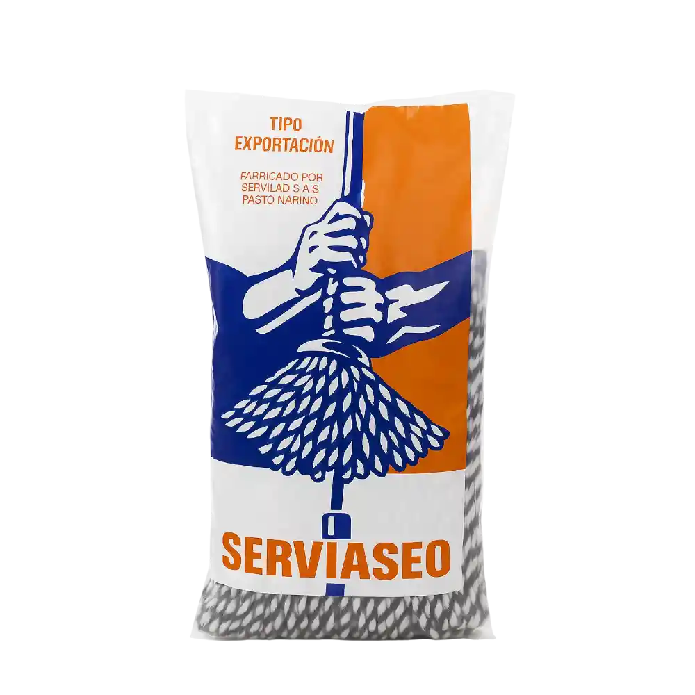 Trapeador Grande Serviaseo X 360gramos T-7 - Gris