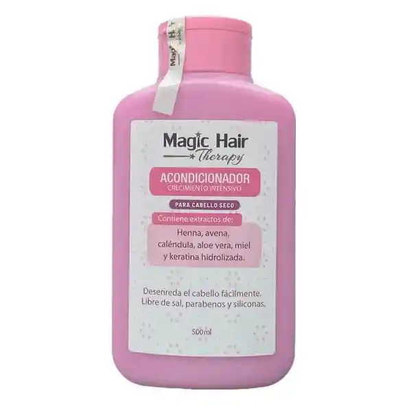 Acondicionador Crecimiento Intensivo Para Cabello Seco Magic Hair 500 Ml