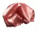 Gorro En Satin Rosado Para Cabello