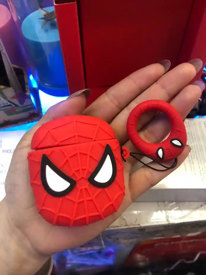 Forro Funda Estuche Para Audífonos Inalámbricos Hombre Araña