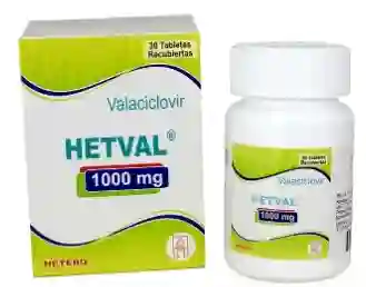Valaciclovir 1000 Mg (hetval) X Caja