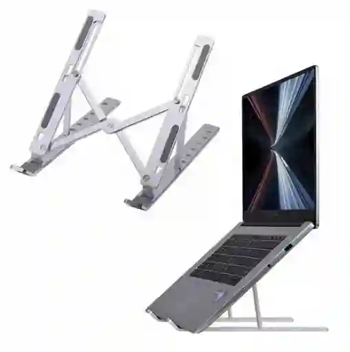 Soporte Aluminio Base Portatil