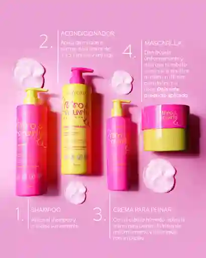Crema Para Peinar Hidratante Afro Curly Anyeluz