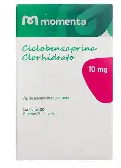 Ciclobenzaprina Corhidrato 10 Mg Caja
