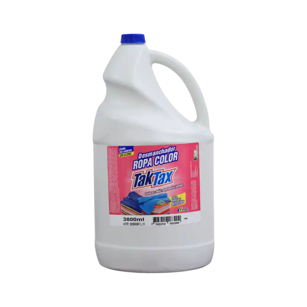 Desmanchador Ropa Color Tak Tax